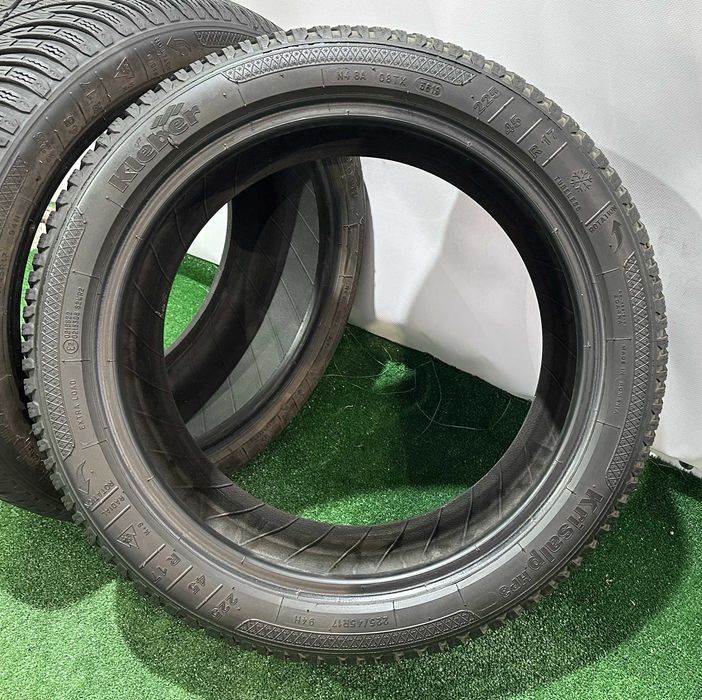 2бр 225/45r17 KLEBER зимни