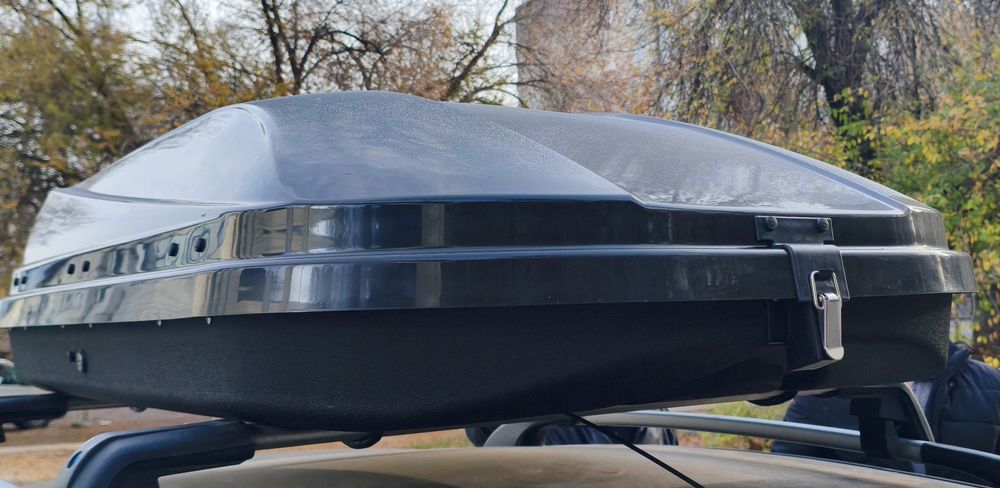 Автобокс 450 л. + рейлинги