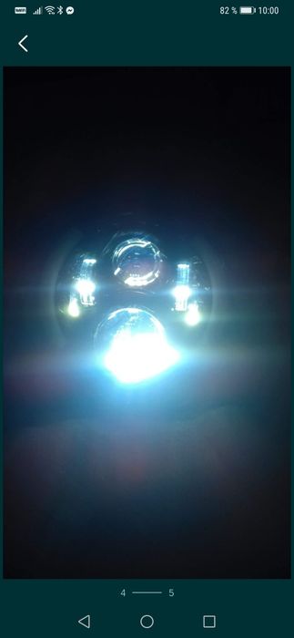 Far cu lupe cu LED