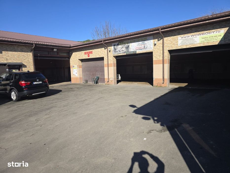Inchiriez Spatiu Comercial/Predau Afacere La Cheie Spalatorie Auto