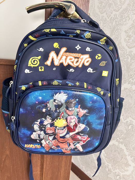 Рюкзак Naruto школьный в отличном состоянии
