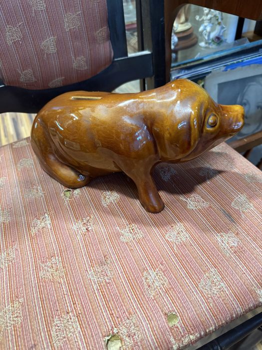 старо керамично прасе касичка