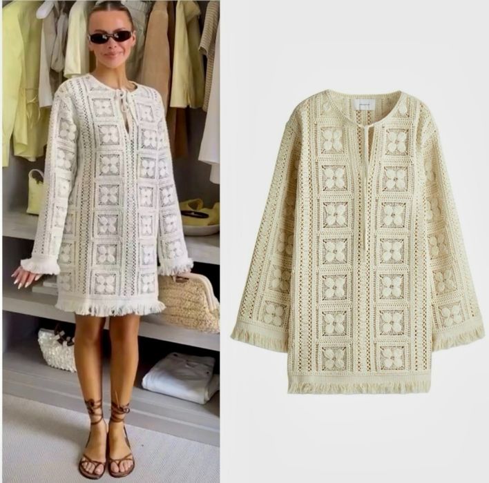 H&M premium edition rochie tricotata colectia actuala