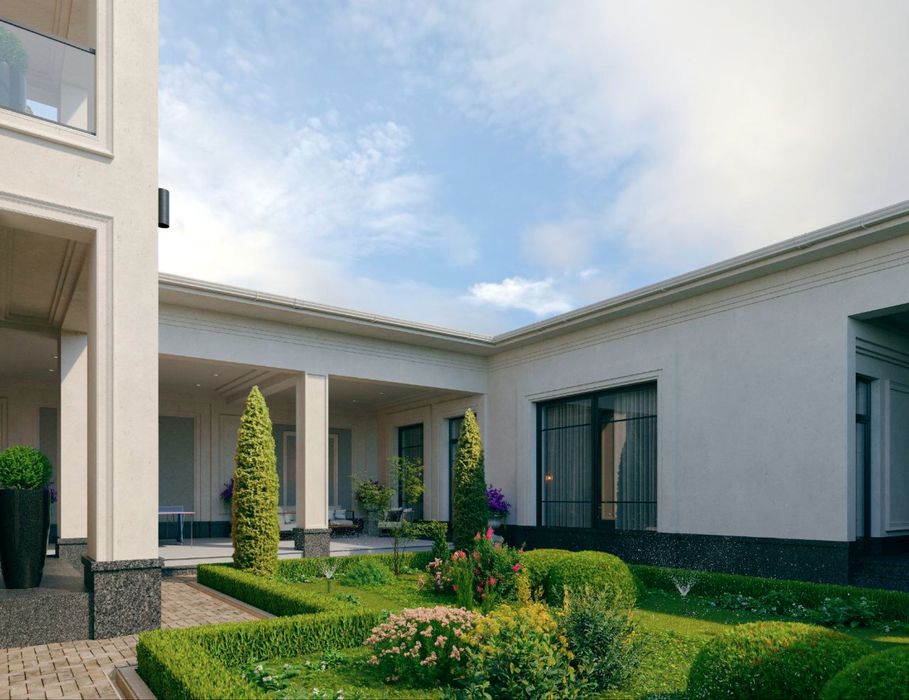 Амир Темур мазалла Продается евро дом (Коробка) 6 соток