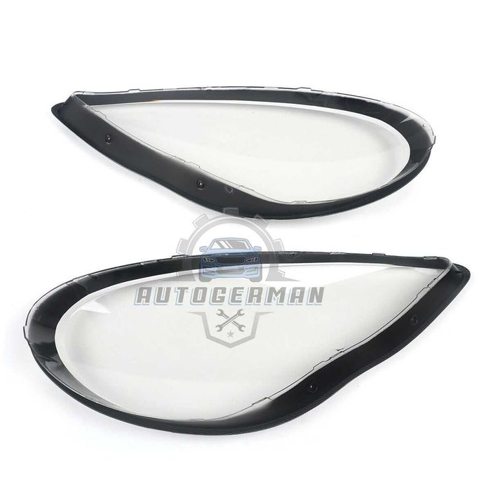Капаци фарове Porsche Panamera 2011 2012 2013 2014 стъкло за фар Порше Панамера Xenon капак фар лупа фарова маска прозрачно стъкло фарове капак