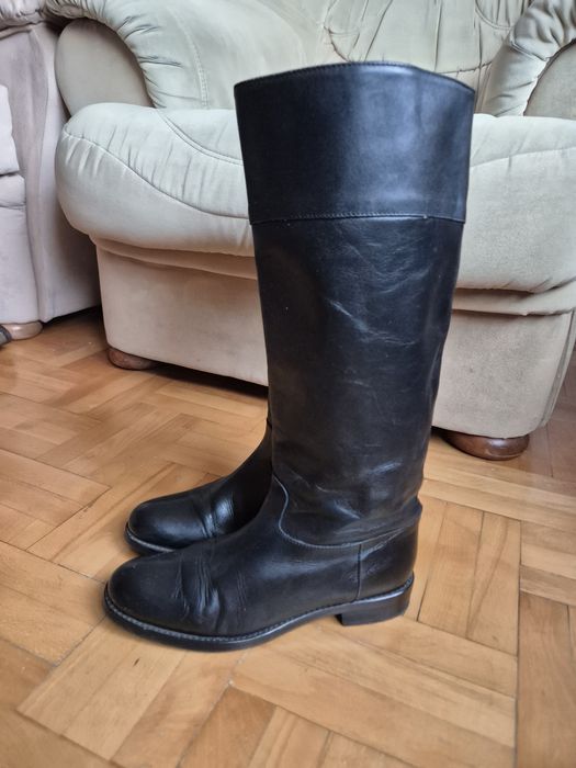 Cizme lux Guja Milano, Lucrate Artizanal in Italia, Talpă cusuta - 39