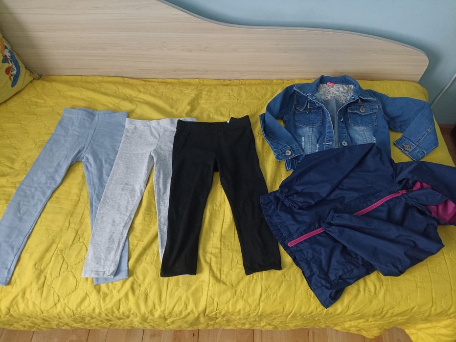 Сет от  детски есенни  дрехи за момиче 110/116см