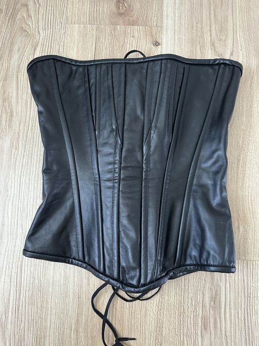 Корсет от естествена кожа размер S