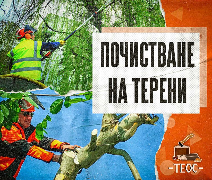Почистване на терени и дворни места - Варна И Добрич