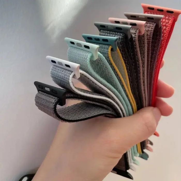 Велкро текстилни каишки за Apple Watch ULTRA/SE/11/10/9/8/7/6/5/4/3