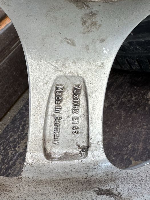 Джанти ronal 17 5x112 с гуми