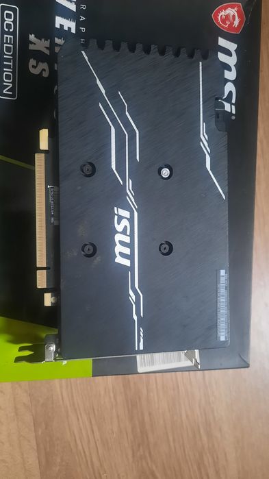 MSI GTX 1660ti  6gb gddr6 192 bit Ventus XS OC