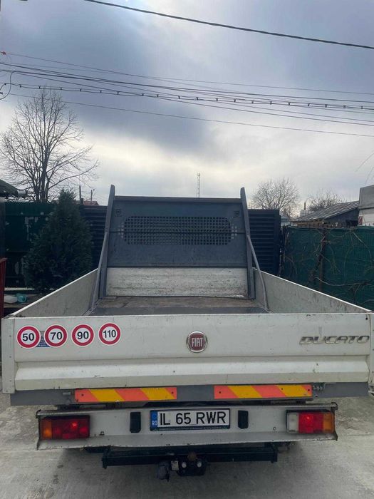 Fiat Ducato Doka, 7 locuri, Cabina dubla, platforma - bena