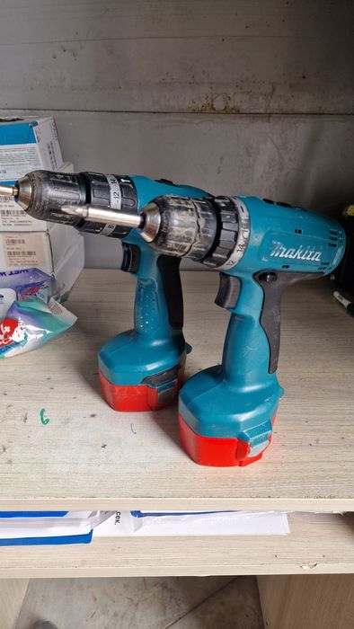 Макита два винтоверта с две батерий