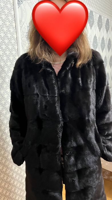 Норковая шуба б/у