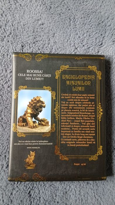 Cartea Enciclopedia minunilor lumii