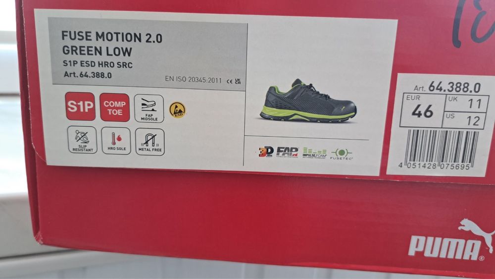 Работни обувки Puma Fuse Motion 2.0