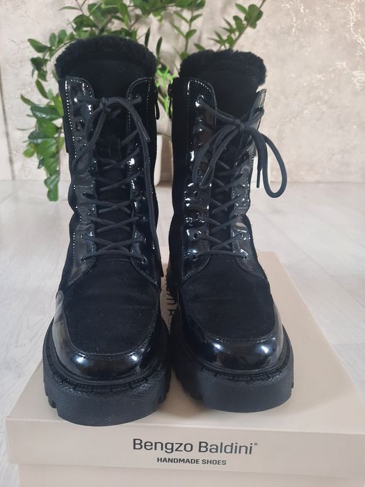 Зимние ботинки, полностью натуральные р.38