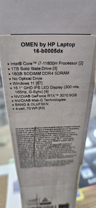 HP OMEN GAMING 16-b0005d