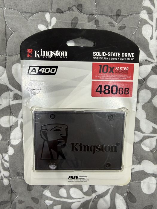 SSD 480GB Kingston новый