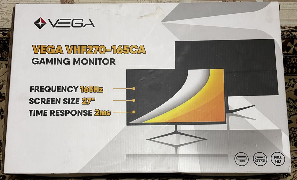 Монитор Vega 27’’ 165ghz