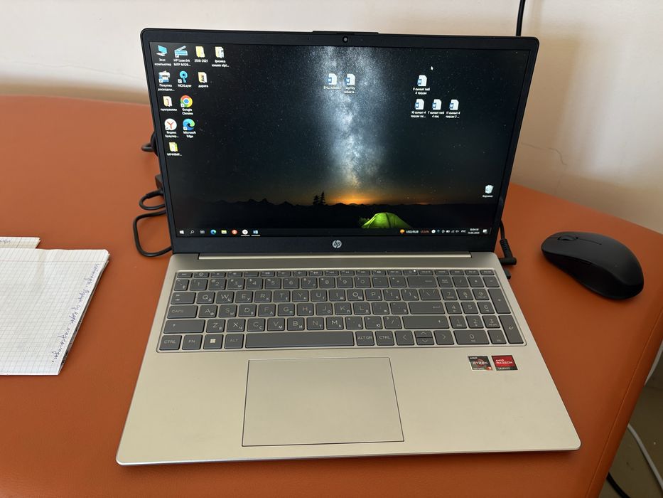 HP ноутбук, с гарантией