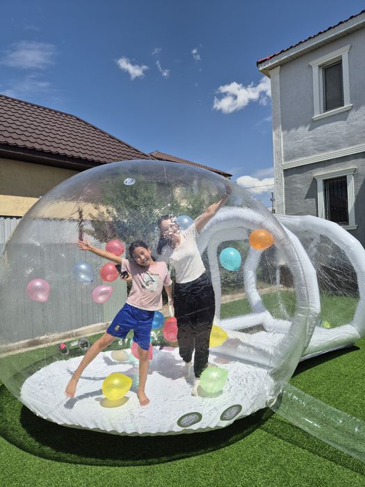 Бабл Хаус, батут