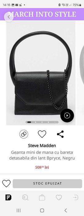 Geanta noua steve madden