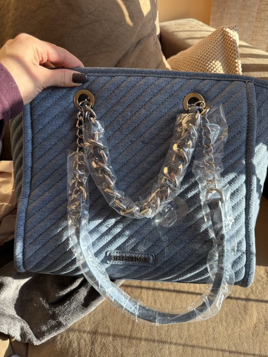 Дънкова чанта Steve Madden