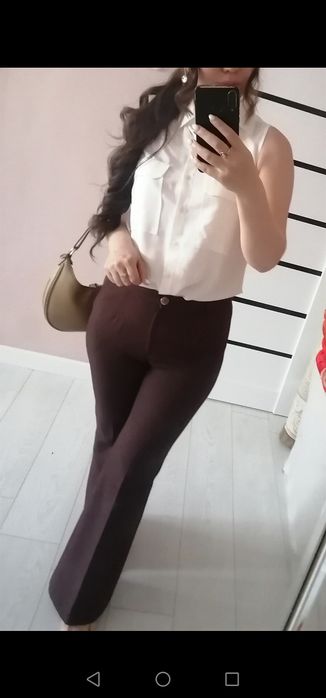 Классический клеш брюки