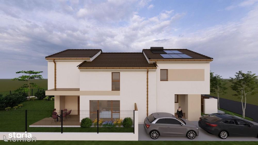 Duplex cu 4 camere de vanzare in localitatea Dumbravita