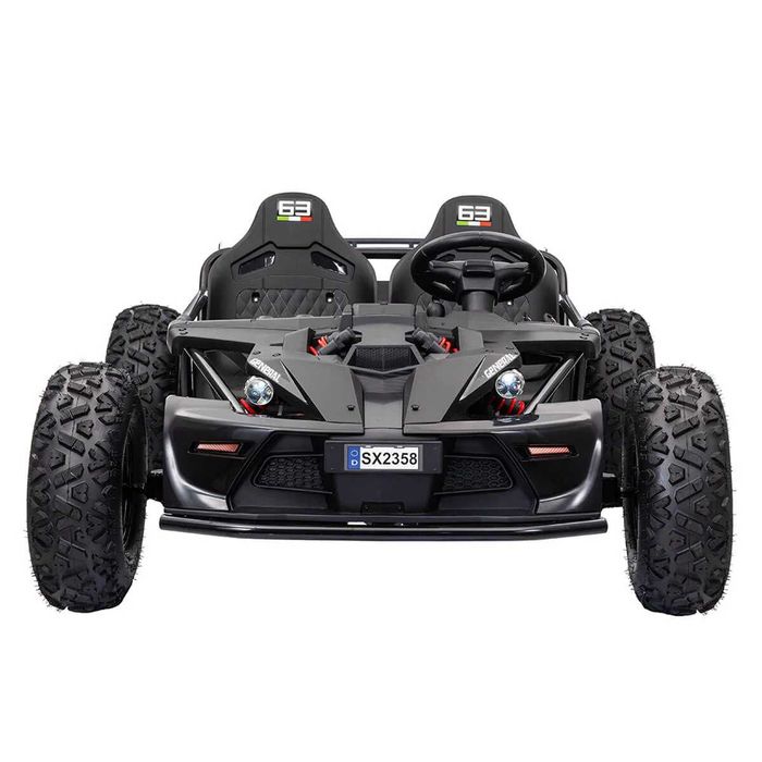 Buggy electric pentru 2 copii Kinderauto BJSX2358, 800W 48V 20Ah Black