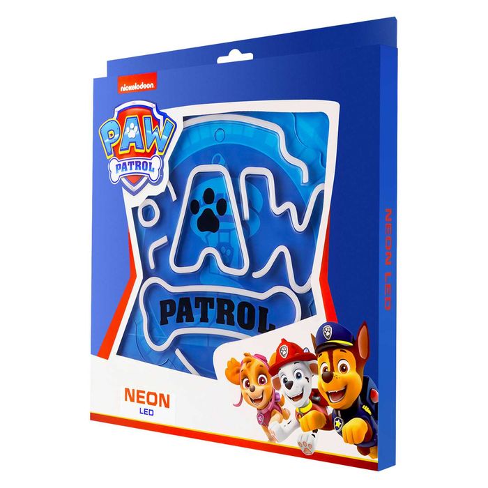 Пес Патрул / PAW Patrol LED Neon Нощна лампа със стойка за детска стая
