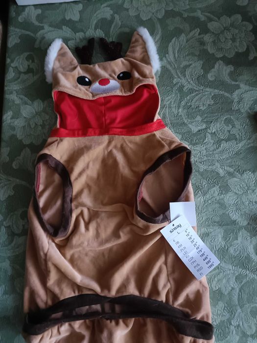 Новогодний костюм для собак