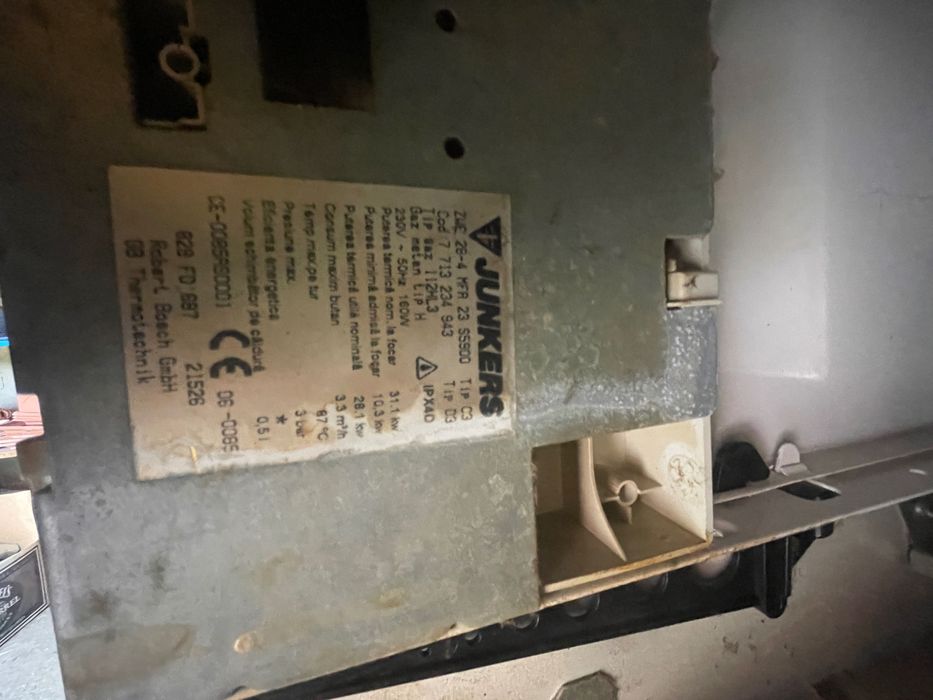 Centrala termica  pe gaz junkers bosh eurostar