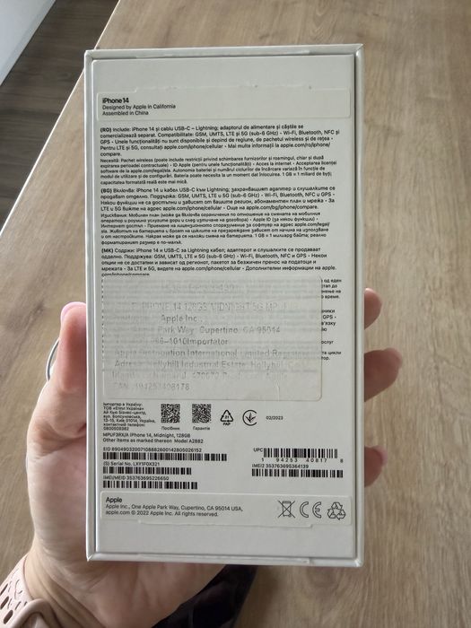 De vanzare IPhone 14 128 GB Midnight