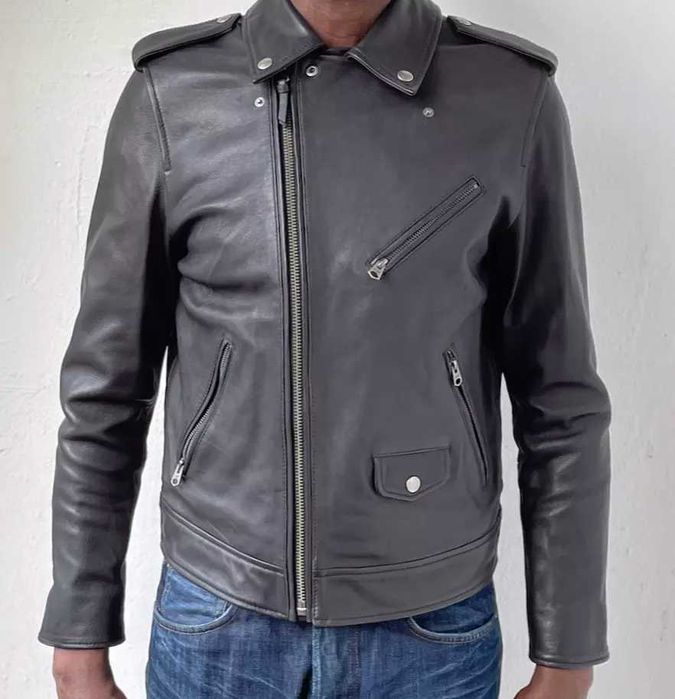 Оригинално чисто ново  кожено яке от естествена кожа на марката  LEE