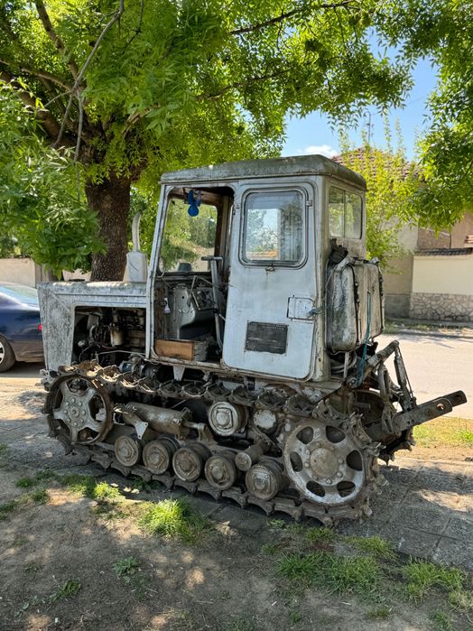 Трактор т-74 работи перфектно