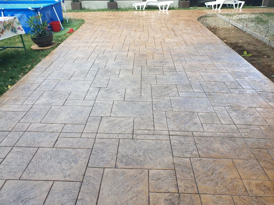 Beton amprentat Pitesti