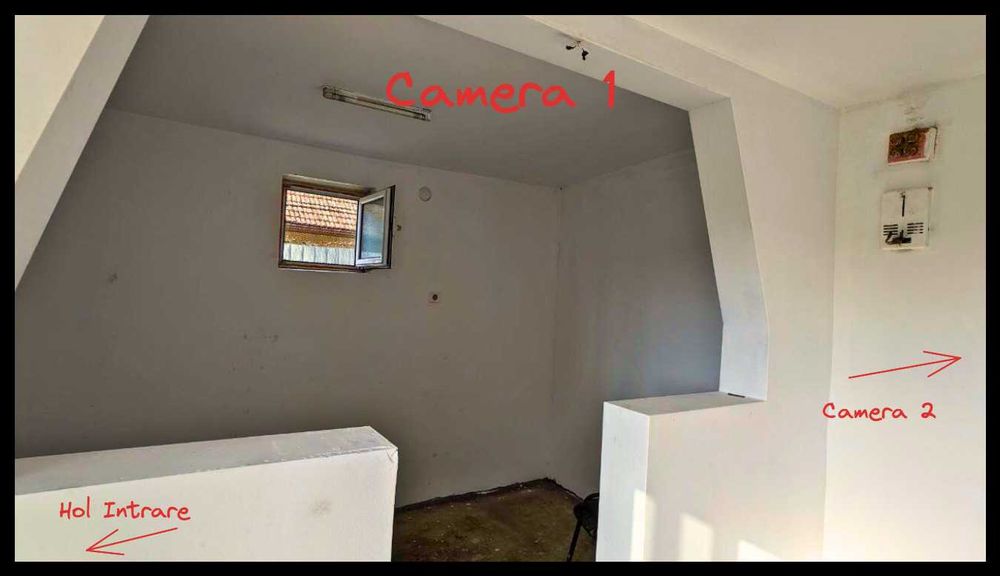 Vând casă în Horia la 7 km de Arad