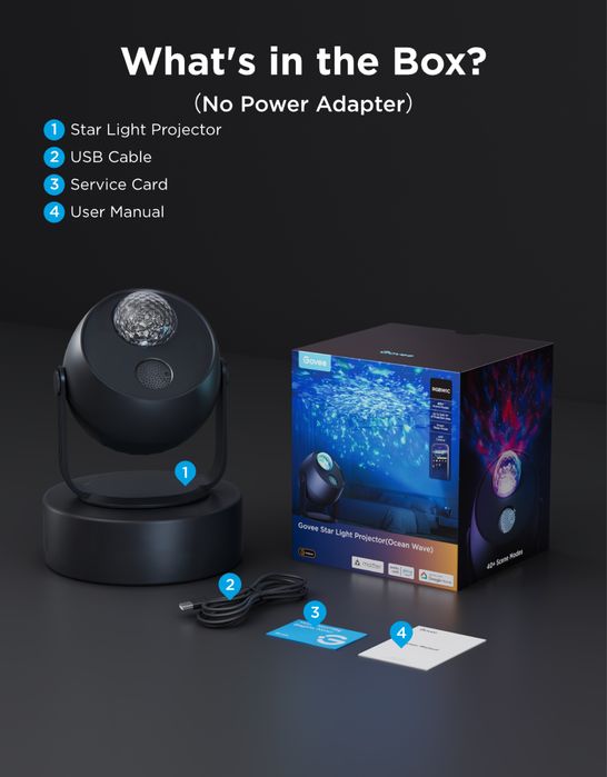 Govee Star Light Projector -Ocean Wave