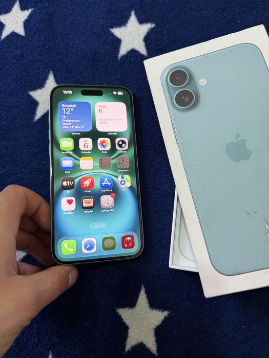 iPhone 16 PLUS 128 GB Teal 92% bateria