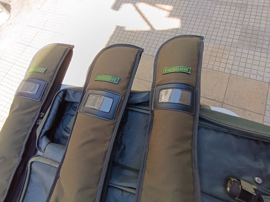 Продавам шаранджийски въдици комплект със стока и сигнализаторири