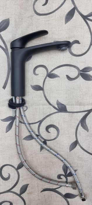 Смесител за умивалник FAYANS черен мат С ГАРАНЦИЯ