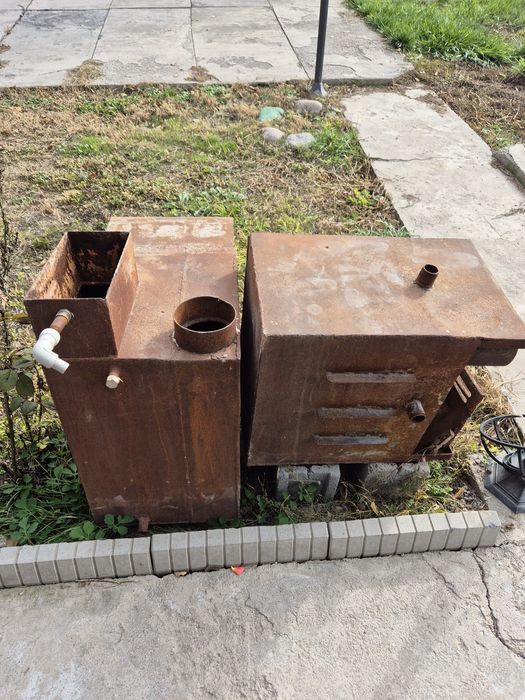 Печь для бани с газа