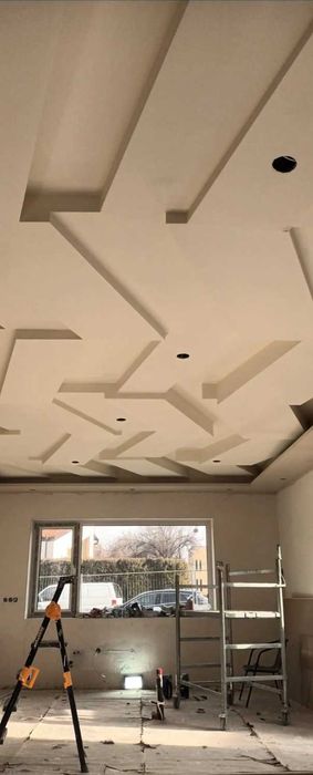 ремонт на баня, лепене на плочки, гипсокартон, шпакловка, монтаж на осветителни тела