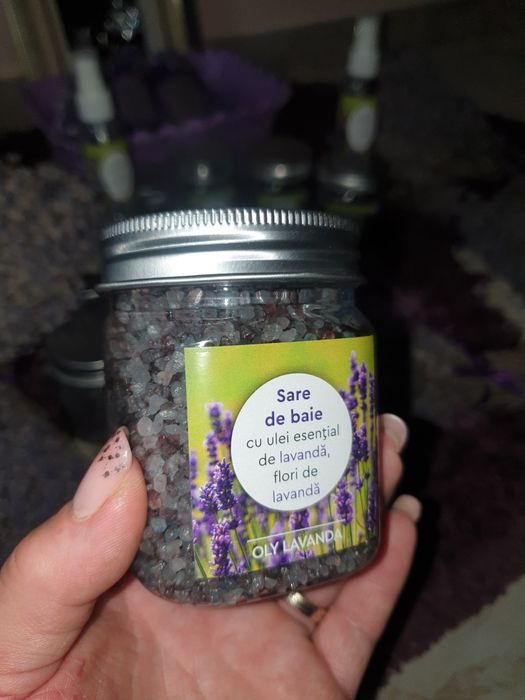 Sare de baie de Lavandă