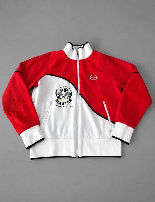 Geacă Sergio Tacchini VIP Master M / 44 roșu-alb | Track Jacket