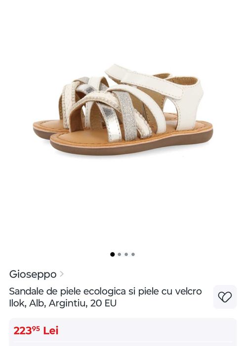 Sandale noi de piele