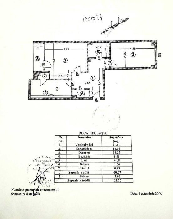 2 camere Ultracentral Vedere panoramică Palatul Parlamentului